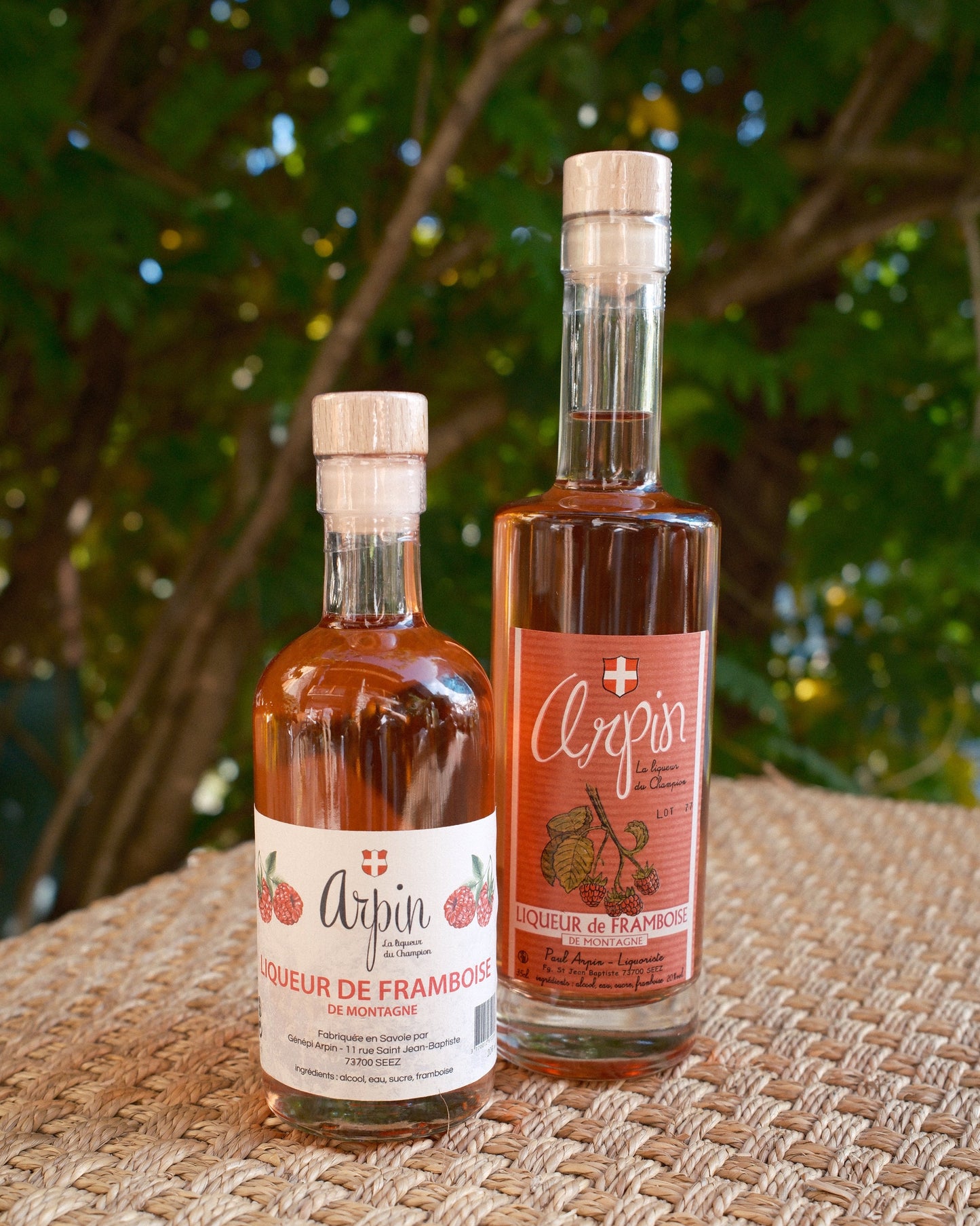 LIQUEUR DE FRAMBOISE  20° - Génépi Arpin