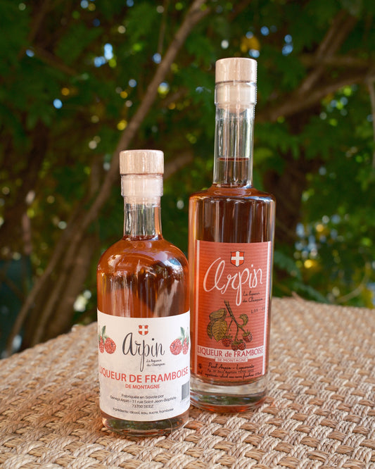 LIQUEUR DE FRAMBOISE  20° - Génépi Arpin