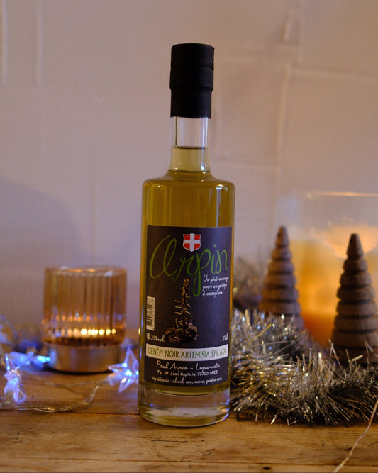 LIQUEUR DE GENEPI NOIR 35° - Génépi Arpin